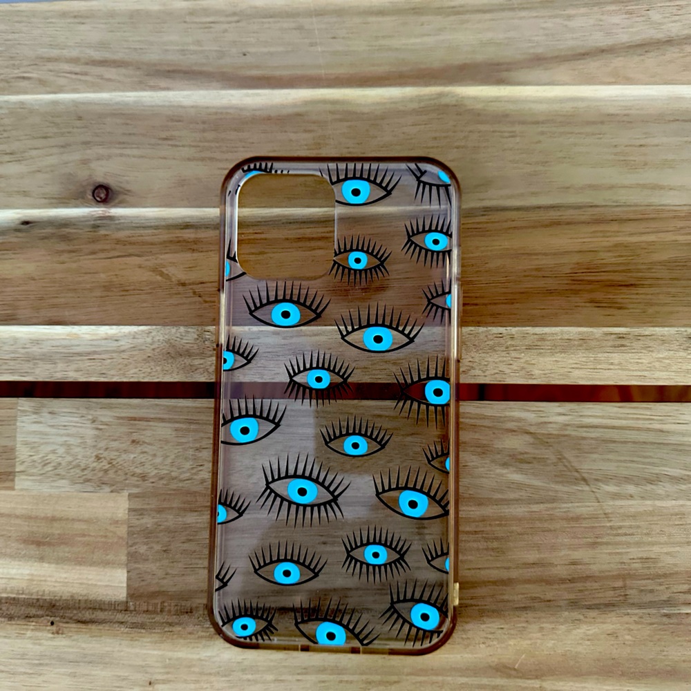 Evil Eyes iPhone 12 Pro Max Case 6.7 Inch,Clear Case with Design